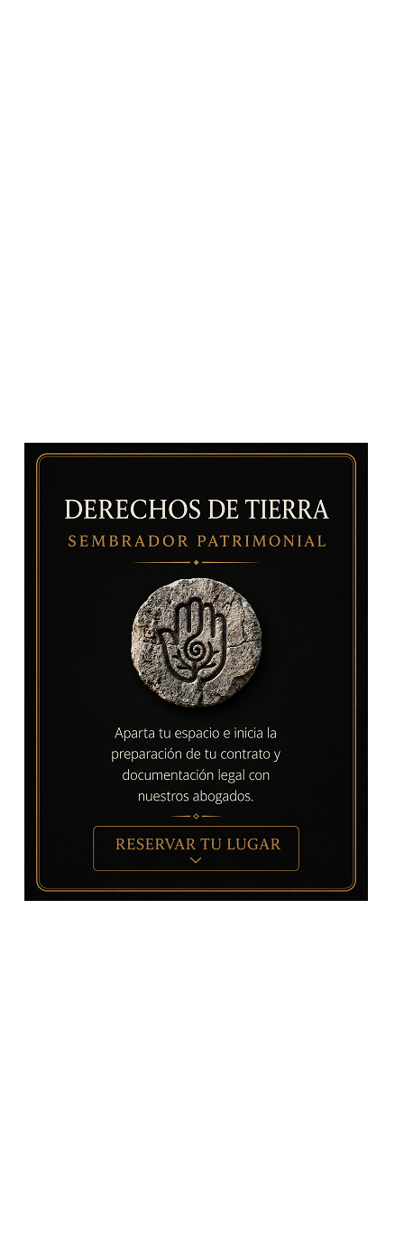 reserva tu lugar sembrador patrimonial